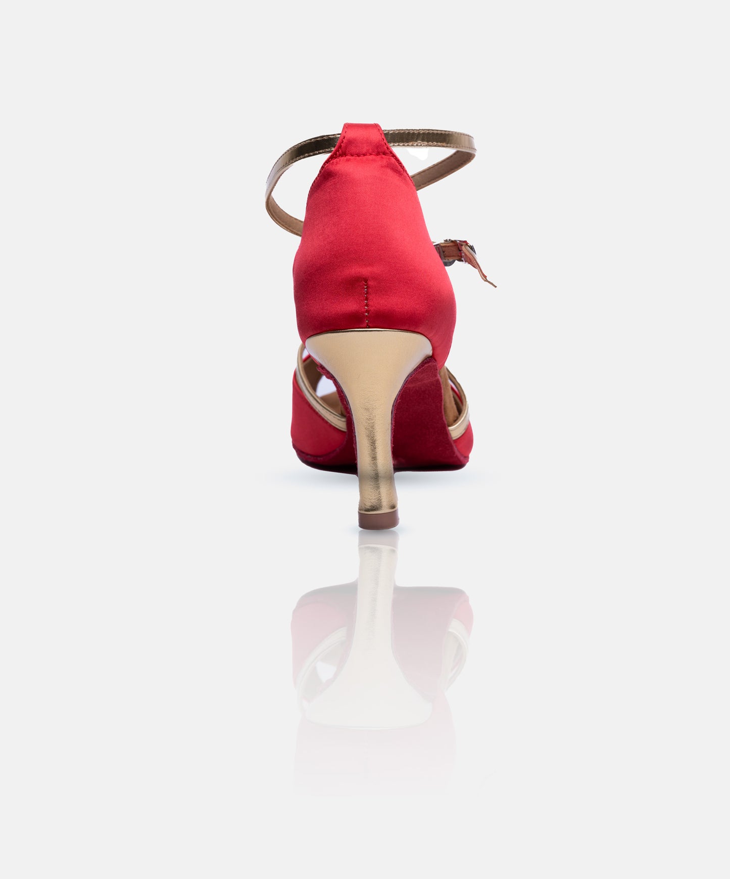 Chaussures de Danse de Salon Femme - Modèle NAÏADE - Rouge Lumière