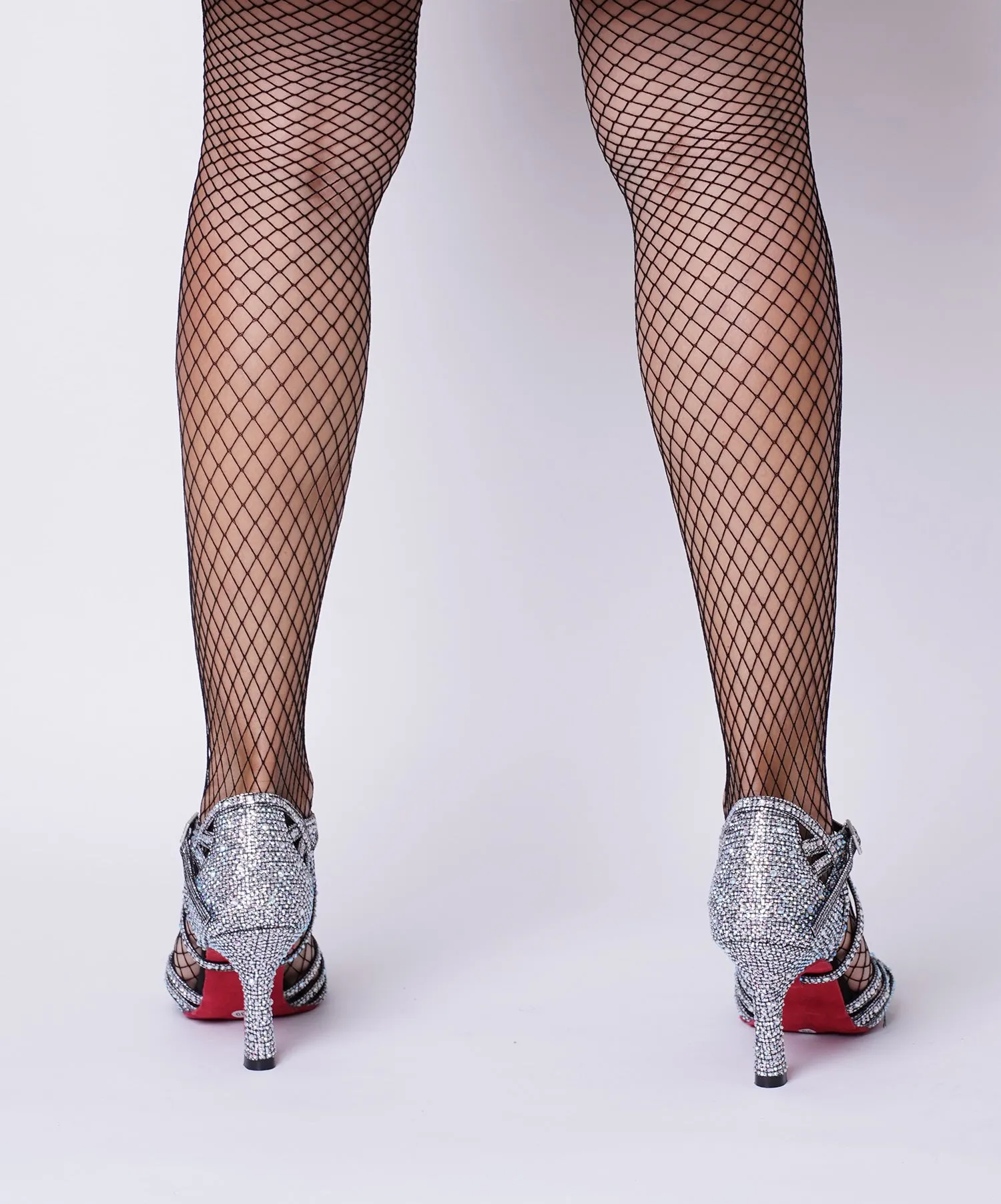 Accessoires Danse de Salon Latine - Collant - Bas Résille Noir – vue 4